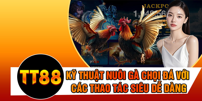 Kỹ Thuật Nuôi Gà Chọi Đá Với Các Thao Tác Siêu Dễ Dàng